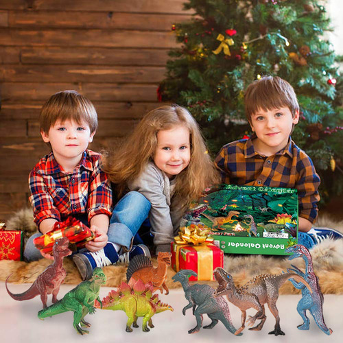 Calendario De Adviento Navidad 2024 Figura De Dinosaurio 24