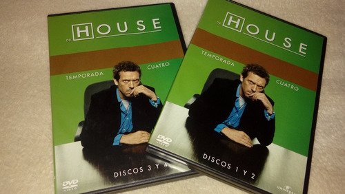 Dr. House Temporada 4 (4 Dvd Sin Uso, Como Nuevos)