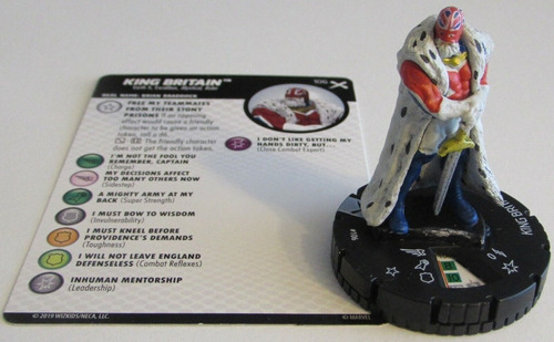 Heroclix King Britain #106 Earth X 