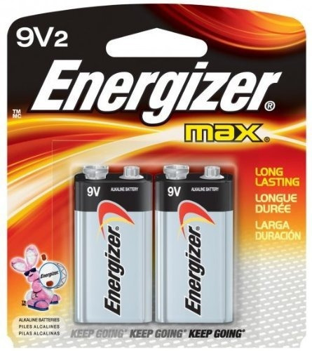 Set 2 Baterías Energizer De 9v Alcalinas Premium