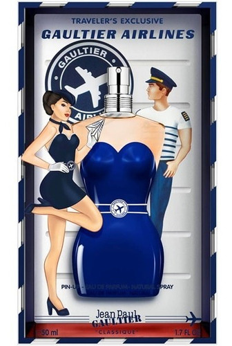 J.p.gaultier Classique Airlines Pin Up 50ml Edp/perfumes Mp