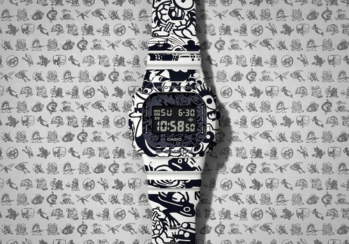 Imagen 2 de 4 de Reloj Casio G-shock Youth Especial Universo-g Dw-5600gu-7cr