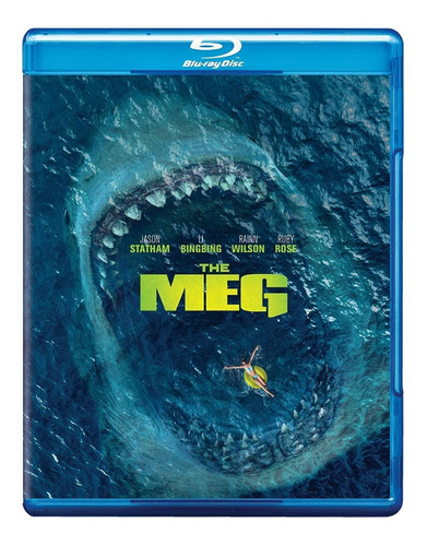 Blu-ray + Dvd The Meg / Megalodon