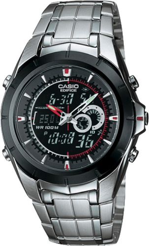 Reloj Casio Efa119 Luz Cronometro Termometro 100mts Original