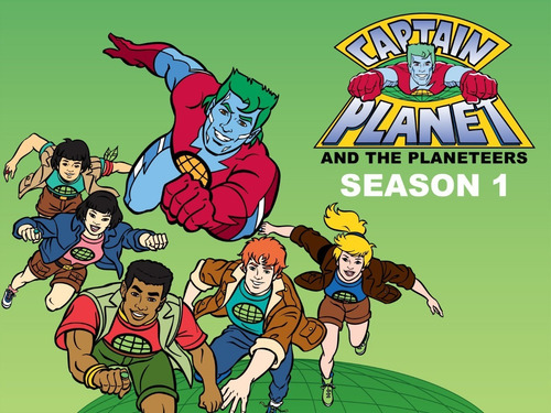 Serie Animada - El Capitan Planeta Y Los Planetarios