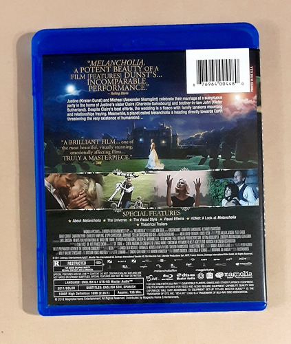 Melancholia + Nymphomaniac Vol. 1 & 2 - Blu-ray Original