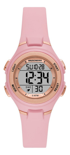 Reloj Mujer Skechers Woodlake Rs Color De La Correa Rosa