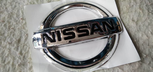 Emblema Logo Nissan Frontier Tiida Marcha Medida 11x10cm