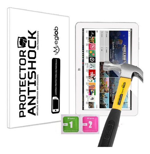 Protector De Pantalla Antishock Tablet Cube Mix Plus