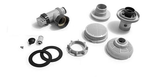 Parte Kit Intex 26004e Por Encima De Piscina De Tierra De En
