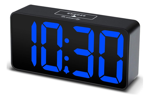 Dreamsky Reloj Despertador Digital Compacto Con Puerto Usb P