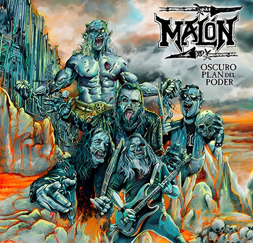 Malón - Oscuro Plan De Poder- Cd / Kktus