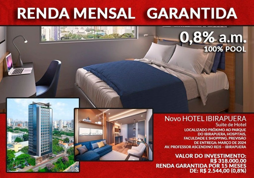 Imagem 1 de 9 de Apartamento Tipo Studio Com 16m² Próximo Ao Ibirapuera - Sf32001