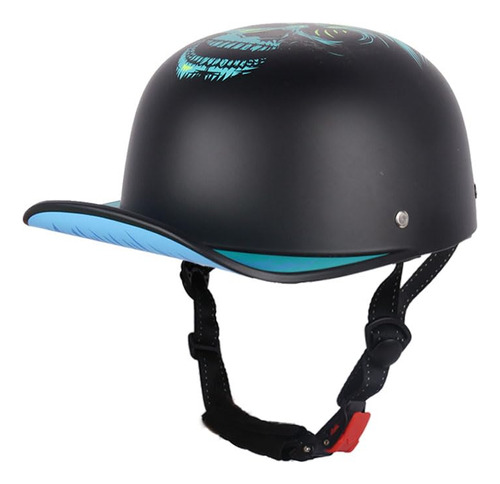 Uchoose Retro Style Baseball Motorcycle Helmet Unisex-adult 