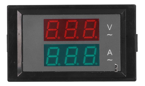 Medidor De Pantalla Digital De Corriente Alterna Con Voltaje