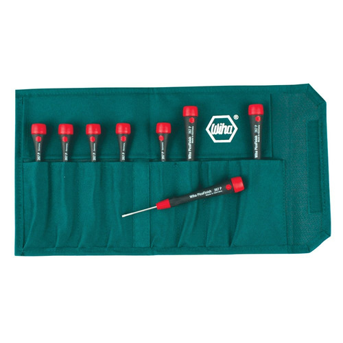 Wiha 26793 Picofinish Torx Driver Set, T1-t8, 8 Piezas