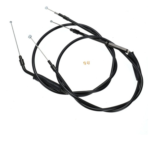 Kit Cable Aceleracion Ralenti Trenzado Acero Inoxidable 44 