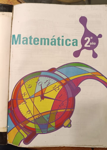 Matemática 2º Año Bachillerato Edit. Santillana (Usado)