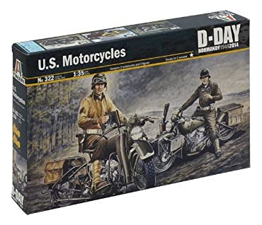 Italeri *******: 35 U.s. Motorcycles Wwii.