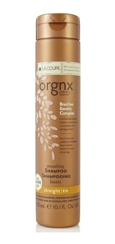 Shampoo Lacoupe Orgnx Brazilian Keratin Complex 300 Ml
