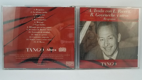 Altaya Tango Cd Troilo Rivero Goyeneche Responso 