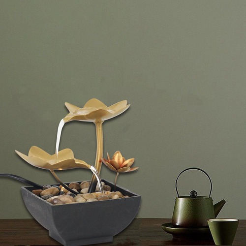 Mini Fonte De Mesa Portátil Fonte De Água Decorativa Com