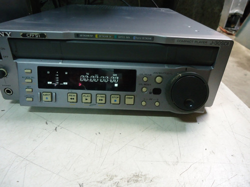 Sony J-30 Sdi Multiformat Betacam Player Sp/sx/mpegimx/digit (Usado)