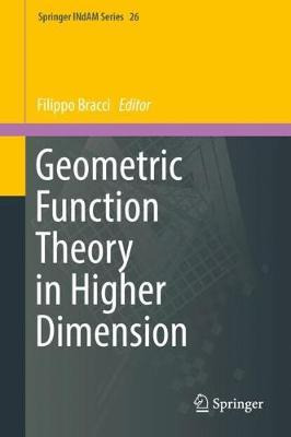 Libro Geometric Function Theory In Higher Dimension - Fil...