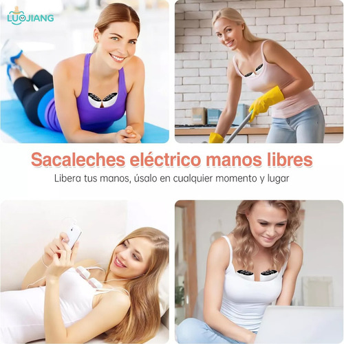 Extractor De Saca Leche Eléctrico Portátil Manos Libre 3mode
