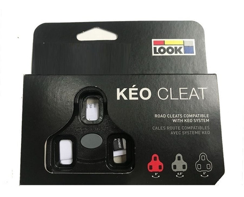 Taco Pedal Speed Look Keo Preto Fixo 0º Original Road Tt Bik