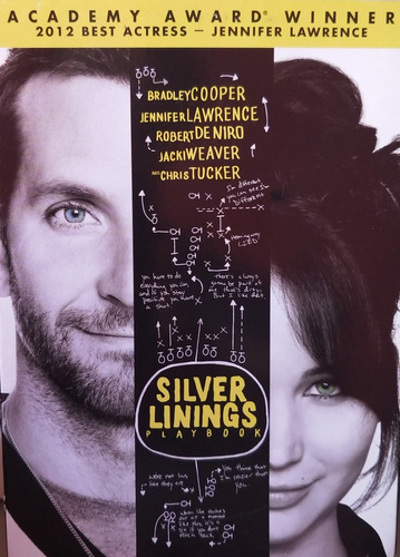 Silver Linings Playbook Dvd Movie Region 1 Bradley Cooper