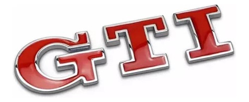 Emblema Gti Golf Rojo Mk3 Mk4 Mk5 Mk6 Mk7 Tsi Turbo Vr6 R32