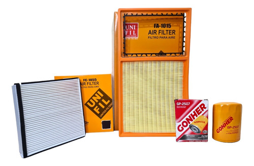 Kit Filtros Para Mg Zs 1.5l 2020-2023 Aire, Cabina, & Aceite