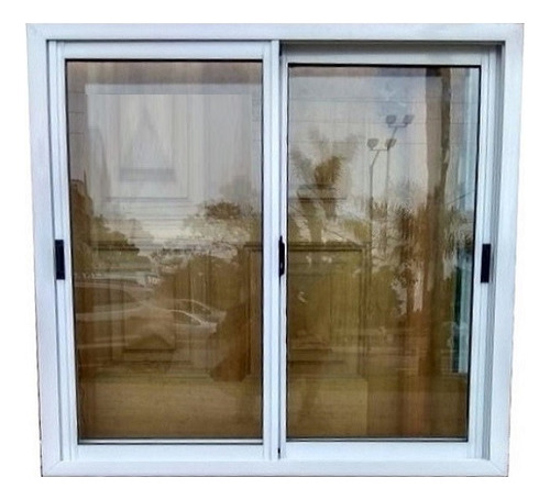 Ventanas De Aluminio 100x100 Vidrio Ent 4mm Con Mosquitero