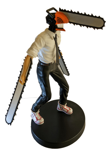 Figura De Chainsaw Man, Modelo Coleccionable De 18cm De Alto