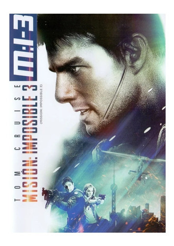 M : I - 3 Mision Imposible 3 Tres Tom Cruise Pelicula Dvd