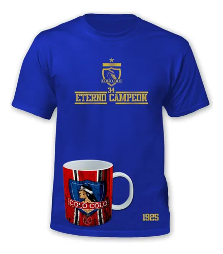 comprar Polera Colo - Colo 33 + Tazon - Futbol Chileno - Estampaking