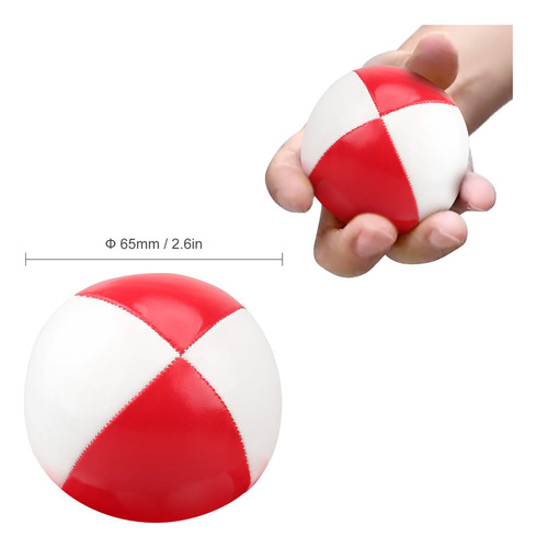 Juego Jling: 3 Bolas De Poliuretano De 65 Mm Para Principian