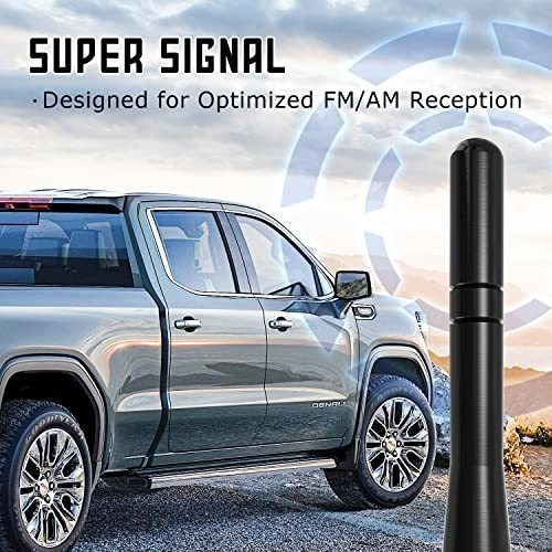 Antena Corta Repuesto Para Gm Chevy Silverado Colorado