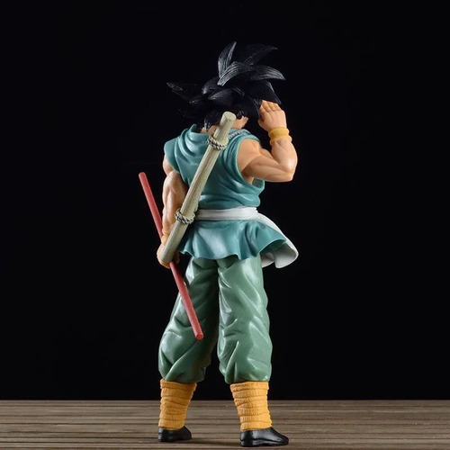 Figura Dragon Ball Goku Gt Baculo Super Sayayin Anime Pvc
