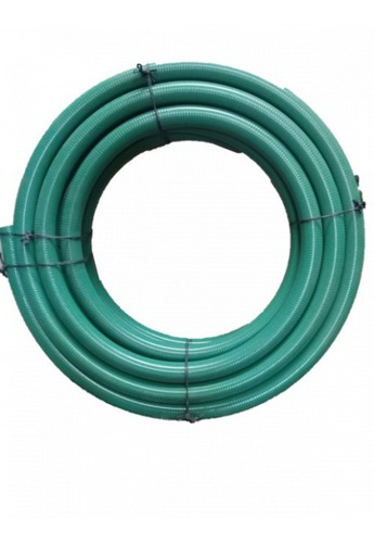 Manguera De Succion 3 Rollo De 5 Mts Color Verde