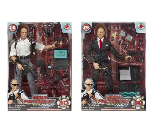 Mctoys 90102 World Peacekeepers Secret Agent 2 Diferent