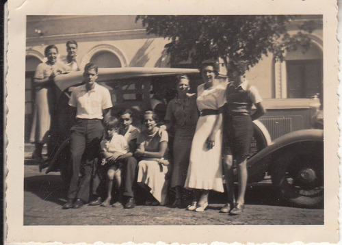 1937 Fotografia Cachila Y Gente Castillos Rocha Uruguay