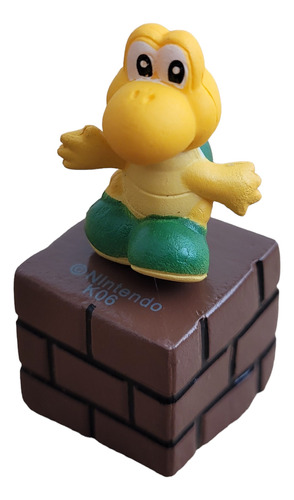 Figura Coleccionable De Mario Bros De 6cms Koopa Troopa