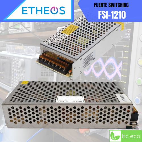 Imagen 5 de 9 de Fuente Switching 12v 10a Regulada C Protección Led Cctv 120w