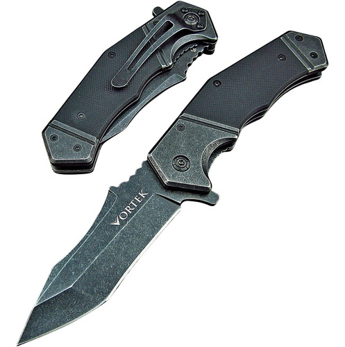 Vortek Edc 8cr13mov Blade G10 Manijas Rodamiento De Bolas Pl