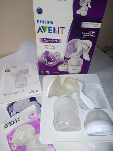 Imagen 8 de 8 de Extractor Leche Manual Philips Avent Scf33020 Kit De 4 Piez