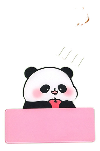 Lindo Broche Acrílico Con El Nombre De Un Panda, Bonito, Esc