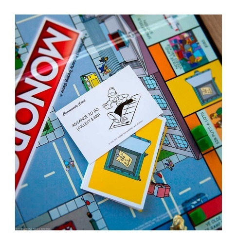 Juego de mesa Monopoly Los Simpsons Hasbro 9770