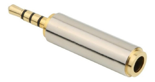 Imagen 3 de 6 de Adaptador Para Audifonos 3.5mm A 2.5mm De 3 Y 4 Polos